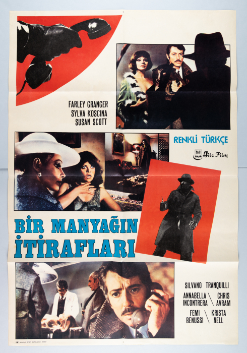 The Slasher ...is the Sex Maniac! / Rivelazioni di un maniaco sessuale al capo della squadra mobile – Turkish One-Sheet